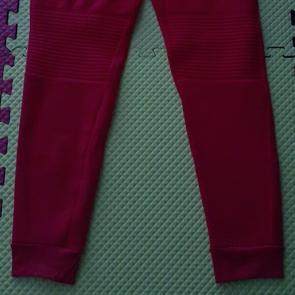 NEW "Thrill" Fleece Lined Reinforced Knee Drawstring Jogger Sweatpants - Picture 2 of 4